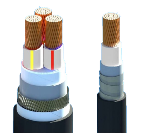 CXV − 0,6/1 kV